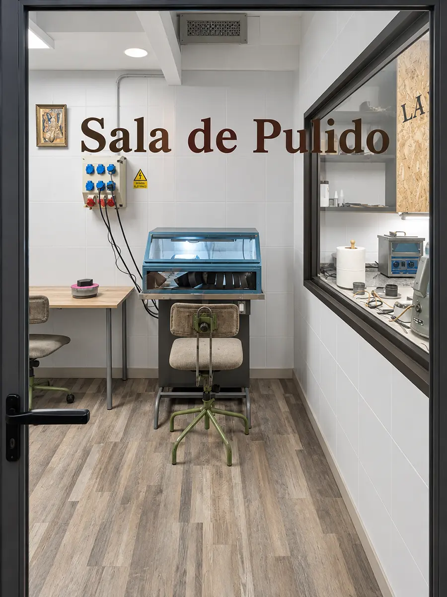 Sala de pulido y abrillantado
