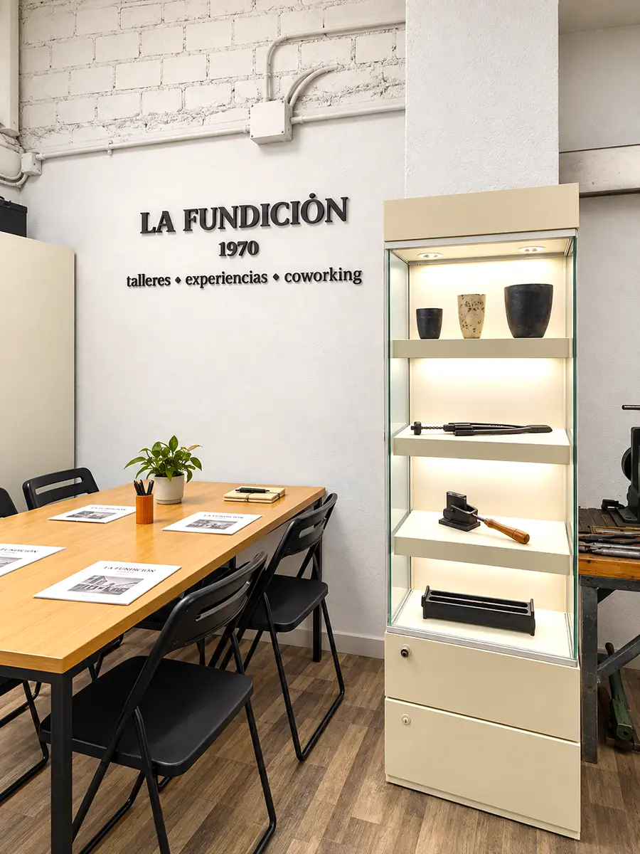 Detalle del taller de joyería